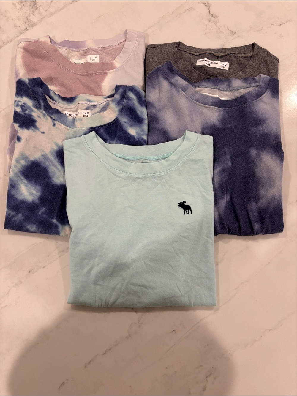 abercrombie kids Short-Sleeve Tee Bundle - Size 11/12
